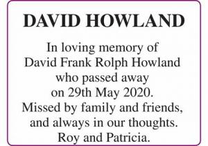 DAVID HOWLAND