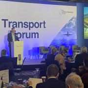 Managing director Gareth Powell opened this year's Stansted Area Transport Forum