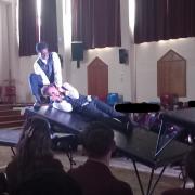 Box Clever Theatre performed 'Romeo and Juliet' at Helena Romanes School