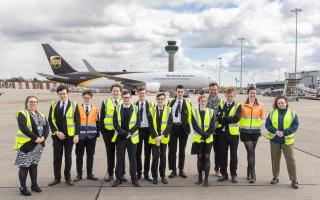 Forest Hall pupils took part in the Stansted Airport mentoring scheme