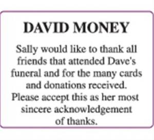 DAVID MONEY