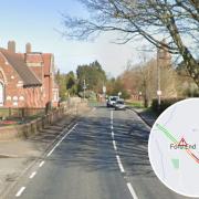 Incident - There has been a crash in Ford End (Image: Google Maps)