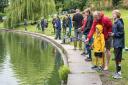 A fishing event at Great Dunmow's Doctor's Pond