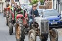 The 2022 Stebbing Tractor Run, in Great Bardfield