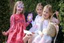 Children taking part in the Easter Egg Hunt at Bridge End Garden, Saffron Walden