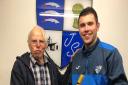 Ryan Johnston reached 100 goals for Barnston with one in the 3-3 draw with Colne Athletic Res.
