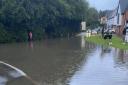 Thaxted flash flooding in July 2021
