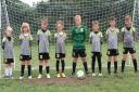 The Dunmow Rovers U7 Tigers squad who went through their first season undefeated.