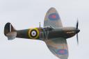 A Spitfire Mk1a flying at an IWM Duxford showcase day in August. Picture: Gerry Weatherhead