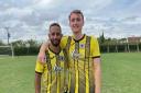 Emilio Caceres Sola and George Paola were on target as High Easter completed an incredible comeback against Woodham Radars.