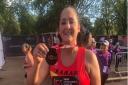 Sarah Dawood from Stebbing completed the London Marathon to raise money for Essex & Herts Air Ambulance