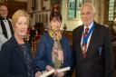 Town award winners Jackie Monk and Kathleen Shannon with Deputy Mayor Cllr Coleman