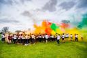 Felsted School took part in a colour run to raise money for charity