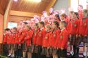 Pupils from the Howe Green House School choir singing