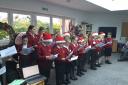 The Felsted Primary School Choir Club performed at care homes