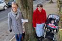 Campaign - New Town councillors Lee Scordis and Kayleigh Rippingdale want to get their ward safer and more accessible pavements