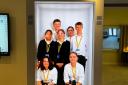 Felsted Year 10s projected a holographic image of themselves at BT's technology nerve centre