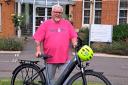 Cllr Geof Driscoll is taking on a charity e-bike ride for Accuro