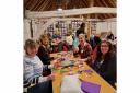 Dunmow WI members made items for the Christmas market
