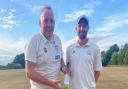 Chris Sutherby of Rettendon (left) and Graham Milbank of Aythorpe Roding were the top scorers with the bat.
