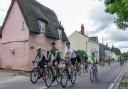 Riders taking part in the RideLondon-Essex 100 on Sunday, May 29, 2022