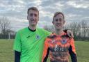 Goal-scorer George Paola and goalkeeper Harrie Irving both stared for High Easter in their match against Braintree Legends.