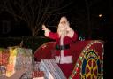 Father Christmas pays a visit to Flitch Green