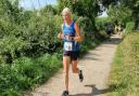 Glenda Jackson of Grange Farm & Dunmow Runners won her age category at the Takeley 10k.