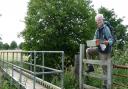 Peter Cooper says ramblers benefit new bridges and better marked footpaths which feature in his book, Discover Uttlesford