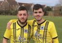 Ryan Kirk and Alfie Prior were the High Easter scorers against Latchingdon. Picture: HIGH EASTER FC