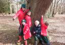 Children from Howe Green House School in Great Hallingbury enjoyed a trip to Epping Forest