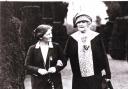The Countess of Warwick (left) with Margaret Bondfield, who became the first woman to chair the TUC General Council in 1923