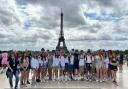 Helena Romanes pupils on a languages trip to Paris