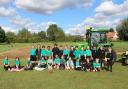 St Mary's Primary School pupils helped plant a wildflower meadow in Great Dunmow