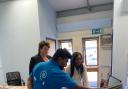 MP Kemi Badenoch was given a tour of WeCare4Air in Leaden Roding
