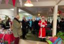 Father Christmas attended the Dunmow Christmas Bazaar