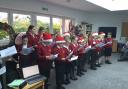 The Felsted Primary School Choir Club performed at care homes