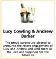 Lucy Cowling - Andrew Barker