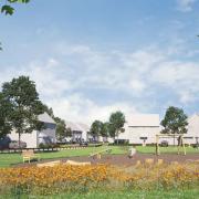 A CGI of the how the Little Dunmow development will look