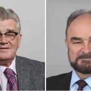 Councillors Melvin Caton and Paul Fairhurst. Five Liberal Democrat and three Green councillors will become the Lib Dem and Green Alliance Group on Uttlesford District Council