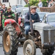 The 2022 Stebbing Tractor Run, in Great Bardfield