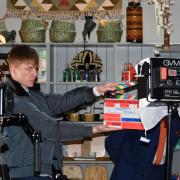 Filming at The Shopkeeper Store, Great Dunmow