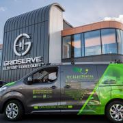 EV Electrical Essex Ltd can install a wide range of charging points - whether it's a single circuit for a homeowner or a larger array for commercial clients. Pictured: An EV van outside Gridserve in Braintree.