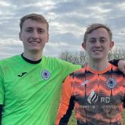 Goal-scorer George Paola and goalkeeper Harrie Irving both stared for High Easter in their match against Braintree Legends.