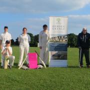 Youngsters at Newport Cricket Club have benefitted from the support of sponsors Debden Grange Retirement Village.