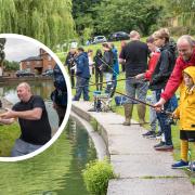 Free fishing lessons for children at Great Dunmow's Doctor's Pond