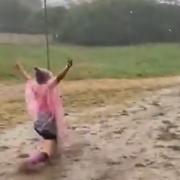 Standon Calling turned into a mudslide on Sunday