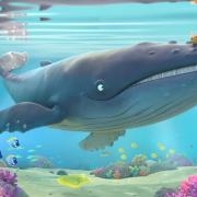 A scene from The Snail and the Whale, an animated short created by Max Lang and Daniel Snaddon, which will be shown at Saffron Screen