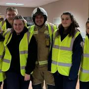 Essex Fire Cadets pictured before the Covid-19 pandemic