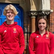 Guy Morley-Jacob and Jess Olorenshaw of Felsted School have been called up to the England U16 squad.